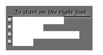  To start on the right foot
￼
 Principles & technique
 Which radio?
 Equipment & Documentation
 Software