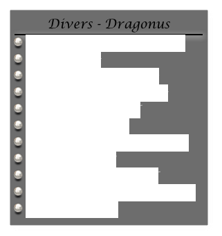 Divers - Dragonus
￼
 Vitesses maximum acceptables
 Voler en hiver
 Réglage Radio/Variateur
 Initialisation du contrôleur
 Check-list avant le vol
 Calmer le Dragonus
 Effet gyroscopique & précession
 La barre de "Bell"
 Dragonus & barre de Bell
 Courbes Gaz/Pas & Radio MX16S
 Réglage des gyros